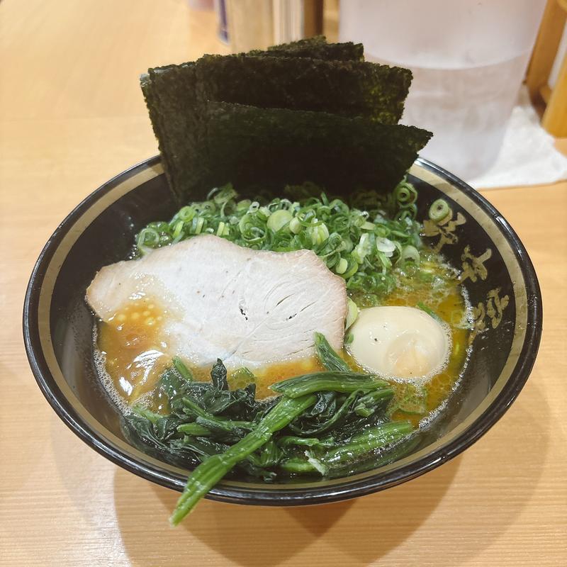 レディースラーメン （九条ネギ付）(横濱家系ラーメン 四代目野中家)