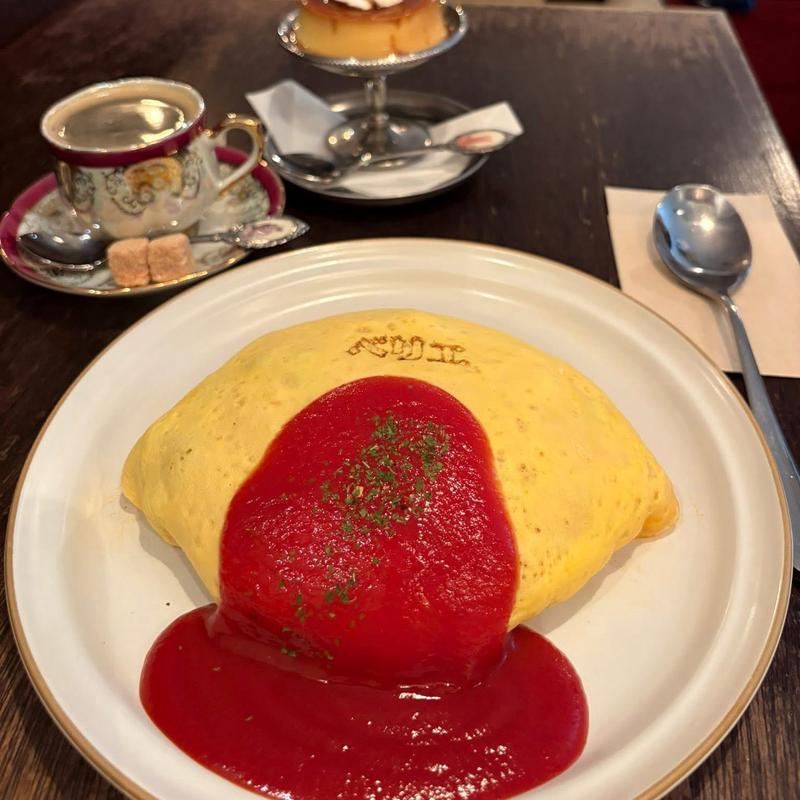 オムライス(喫茶ベリエ)