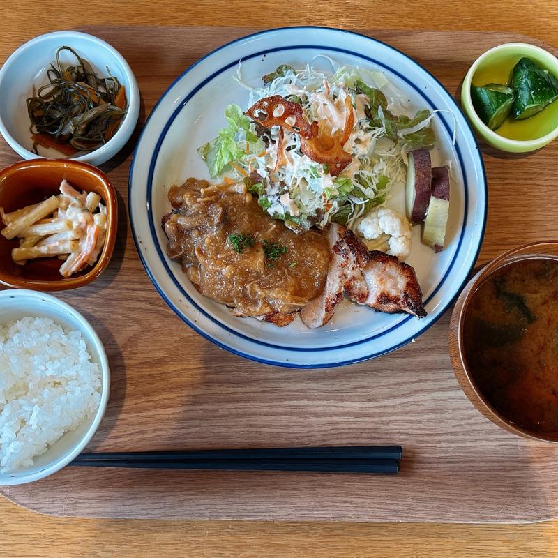 八海定食　肉(八海山みんなの社員食堂 )