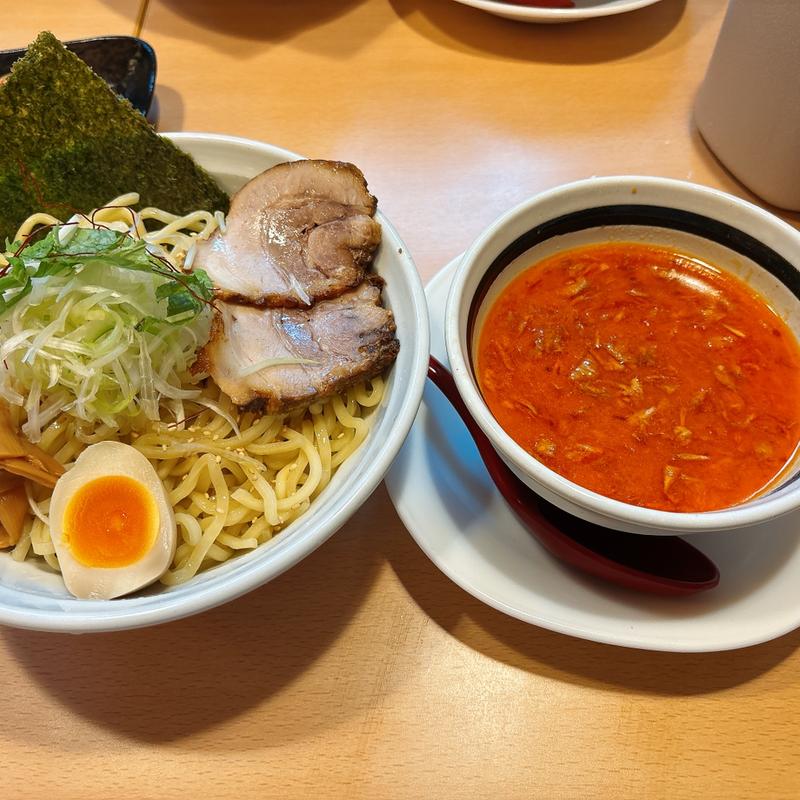 とん辛つけ麺(麺日和 そらや 下島店)
