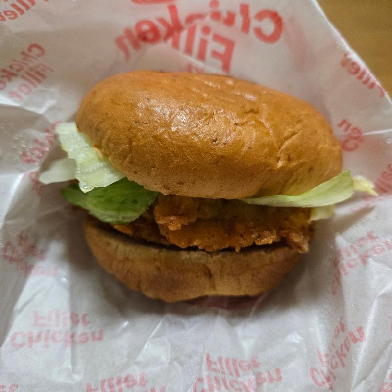 チキンフィレバーガー(ケンタッキーフライドチキン足利コムファースト店)
