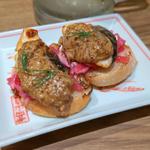 鯖のブルスケッタ(焼鳥 ハレツバメ 横浜鶴屋町店)