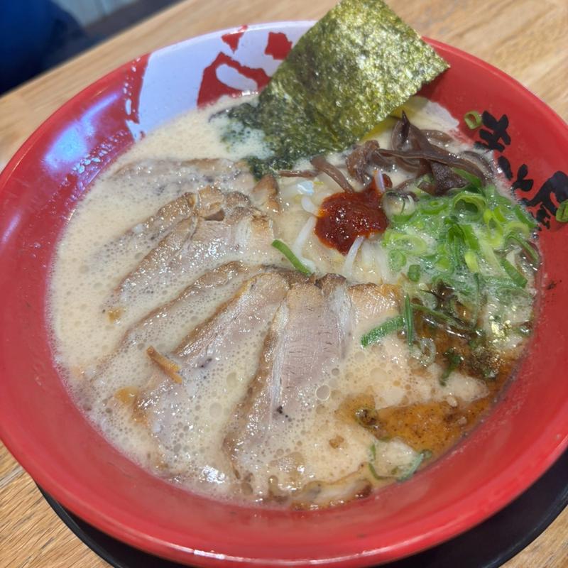 チャーシュー牛白湯(まこと屋　亀岡千代川店)