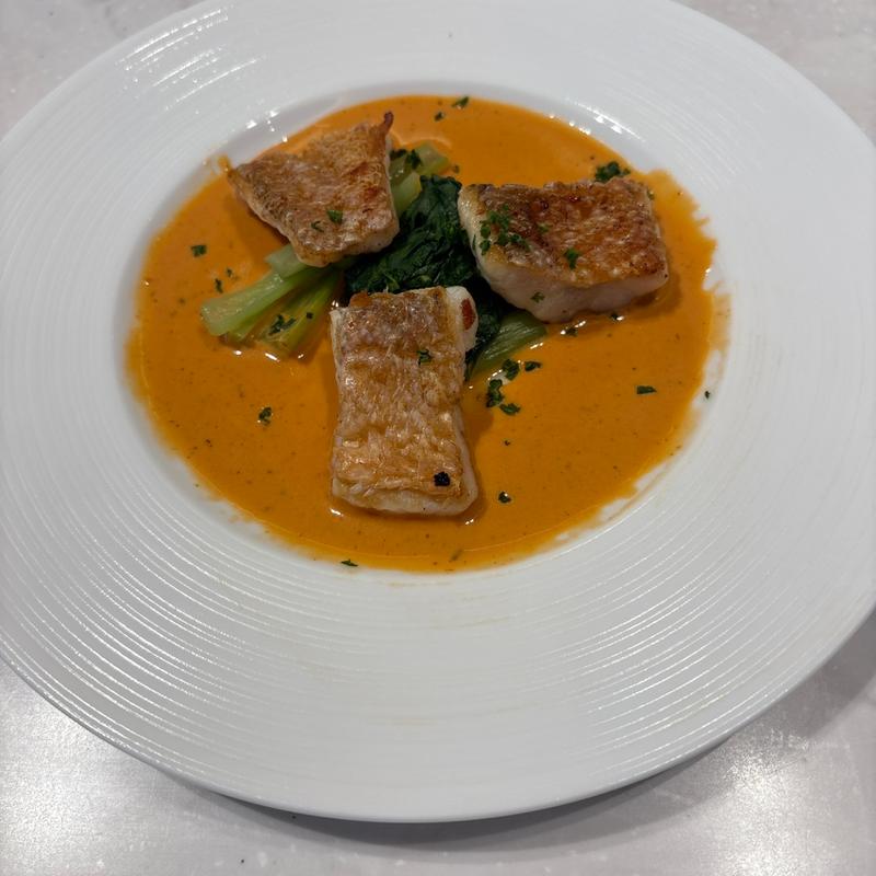 甘鯛のうろこぱりぱり焼き(赤白 ブラッスリー)