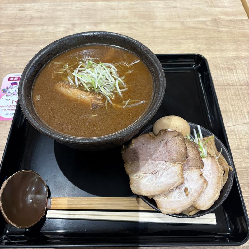 中華そば小　全部のせ(もちもちの木　イオンモール春日部店)