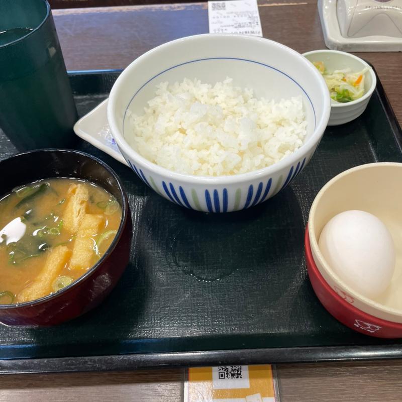 こだわり卵朝食(なか卯 大久保BP店 )