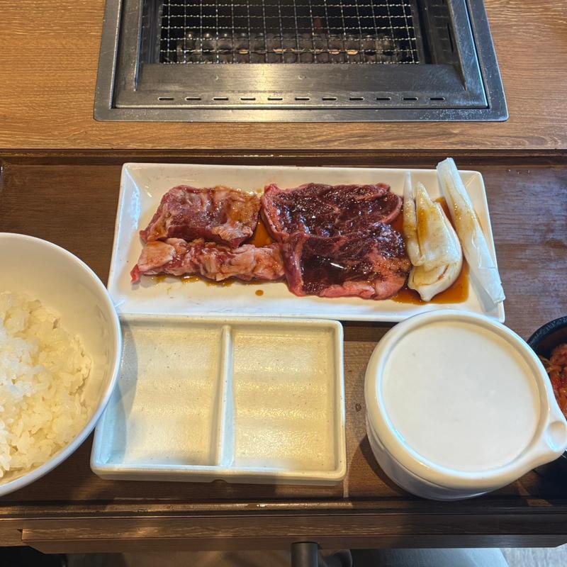 匠カルビ&ハラミセット　並肉(焼肉ライク 新宿南口店)