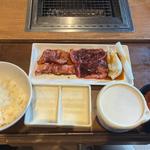 匠カルビ&ハラミセット　並肉
