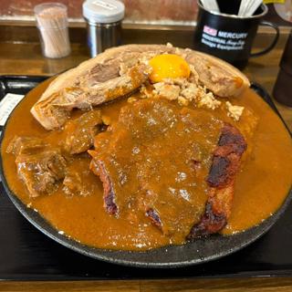 肉てんこ盛りわがままカレー(肉とスパイス 日向カレー)