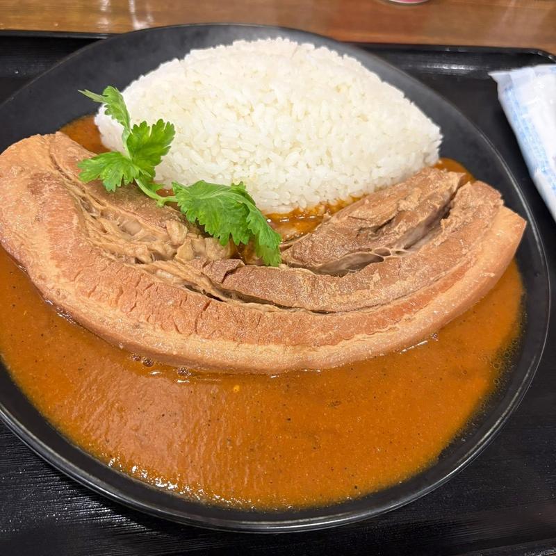 角煮一本カレー(肉とスパイス 日向カレー)