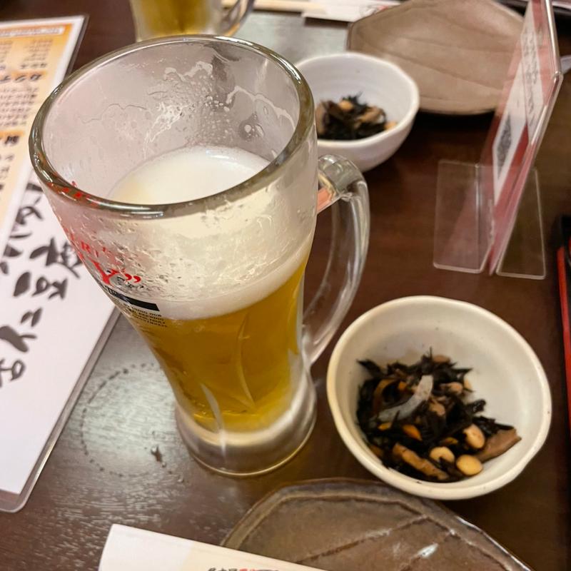 生ビール(名古屋再生酒場 みつえもん)