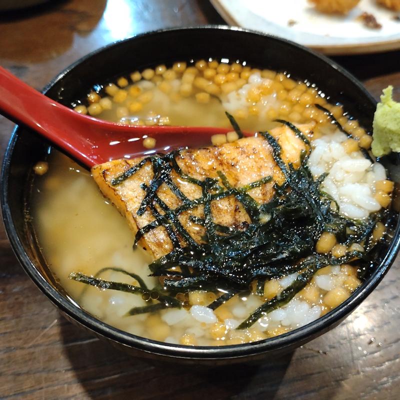 お茶漬（梅・鮭）(焼き鳥居酒屋 丸吉酒場 柏西口店)