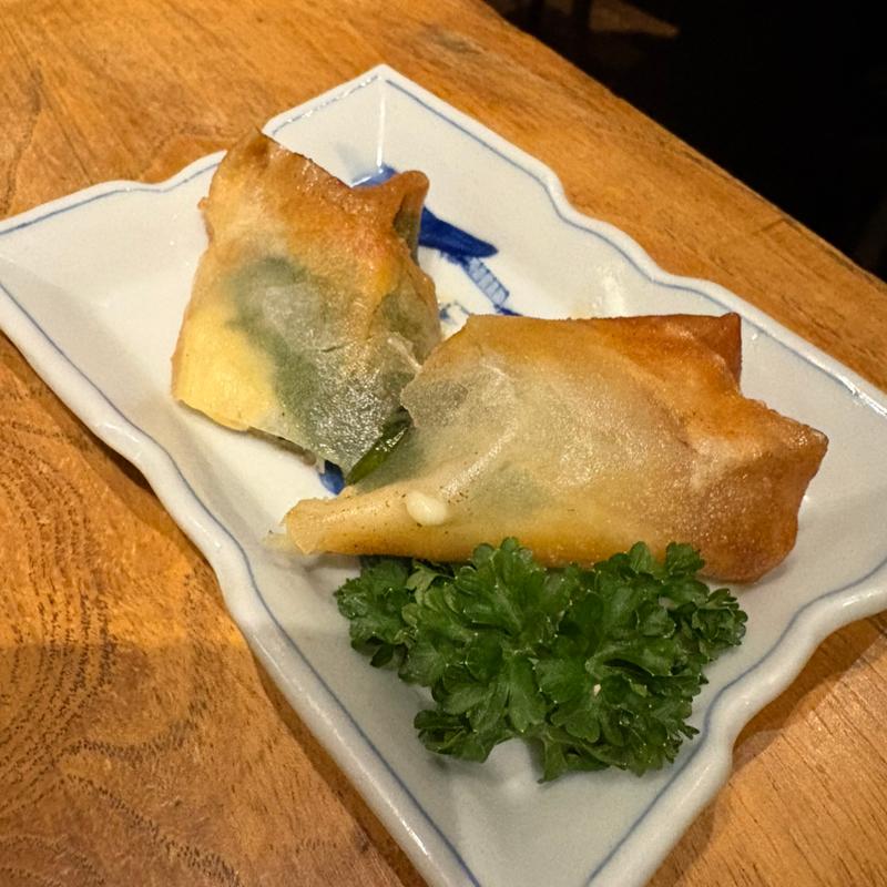 海老と麹南蛮味噌チーズ春巻き(のいえ)