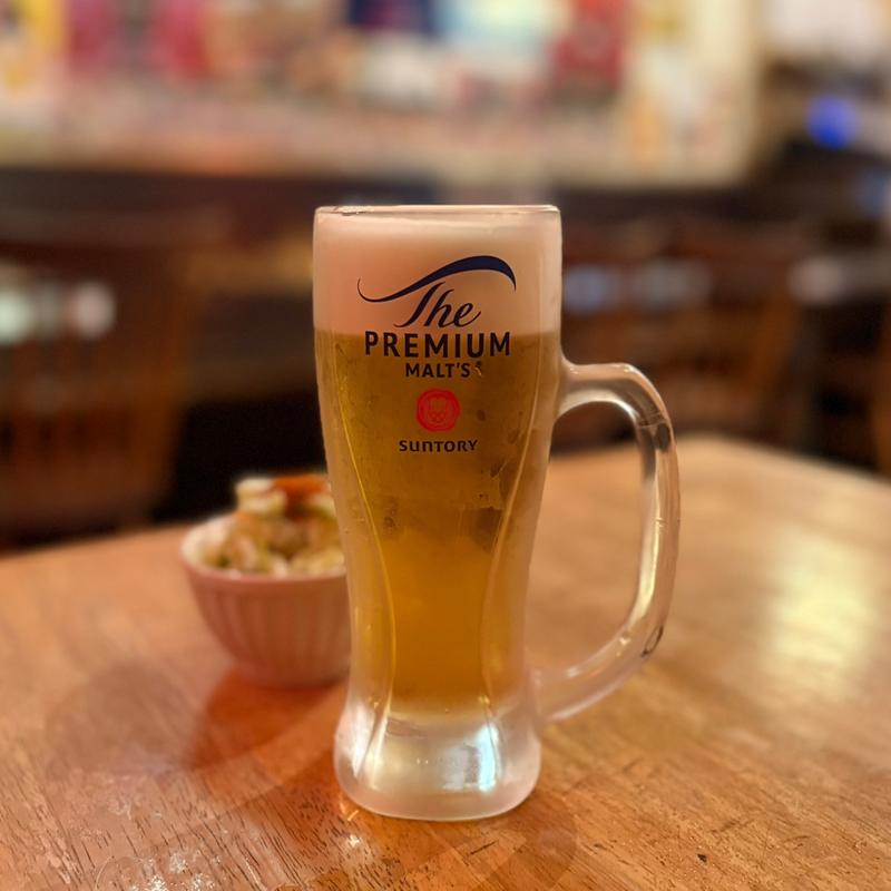 ザ・プレミアム・モルツ(恋文酒場 かっぱ恋文横丁)