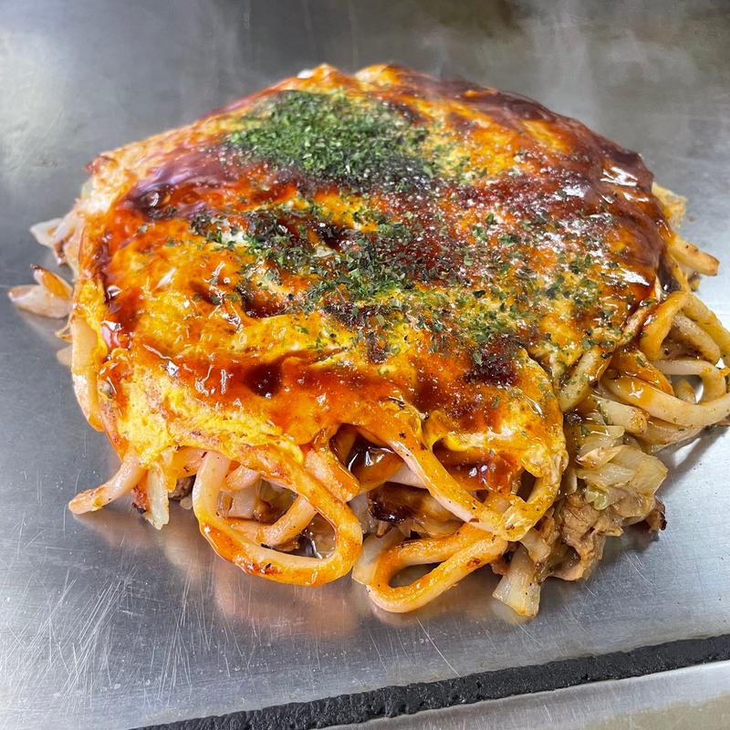 肉玉うどん(一銭洋食 )