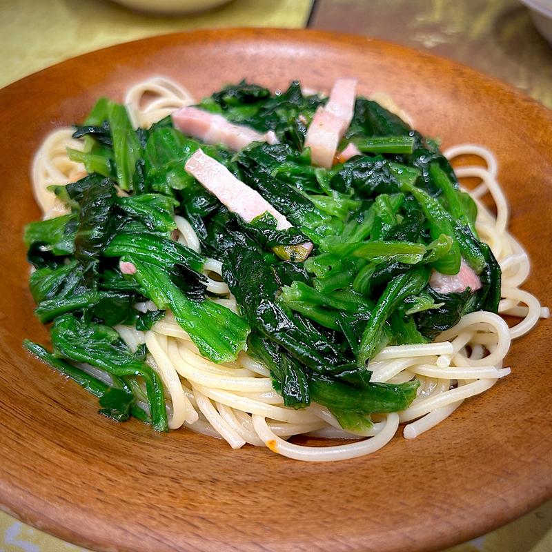 ペペロンチーノ＋ほうれん草のソテー(サイゼリヤ 長町駅西口店 )