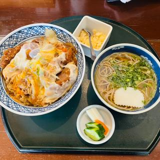 かつ丼麺セット(とき里 伊万里本店 （ときさと）)