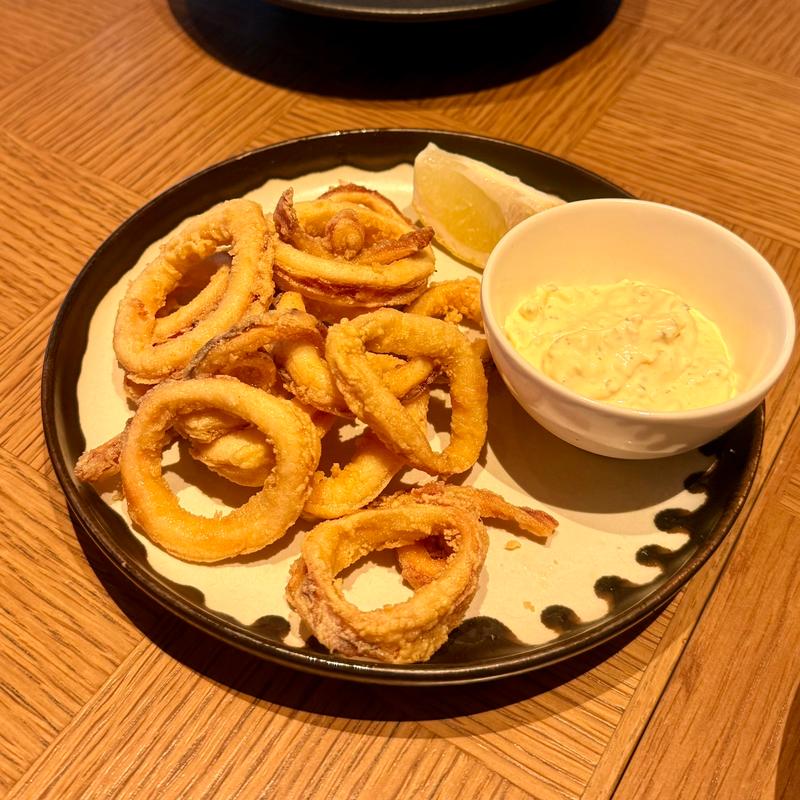 烏賊のセモリナフリット(THE GRILL TORANOMON)