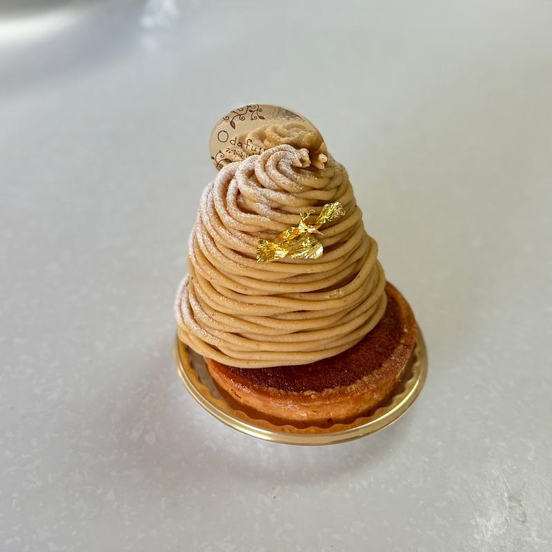 和栗のモンブラン(西洋菓子 おだふじ (大泉学園店))