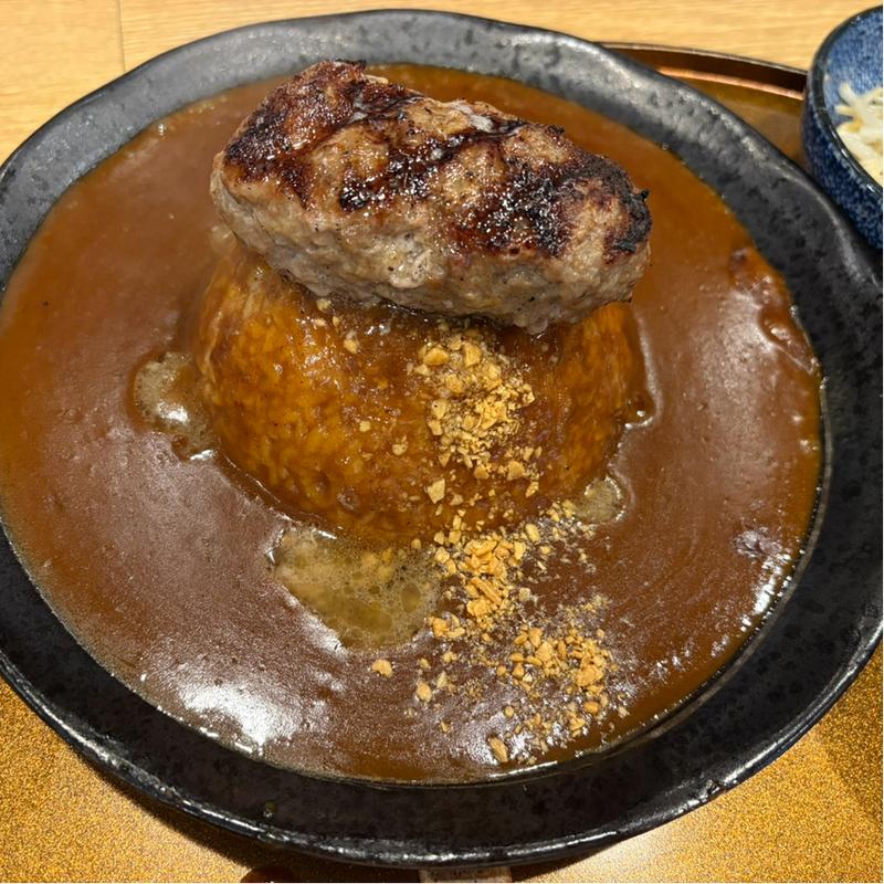 肉屋のインデアンカレー(ハンバーグ専門店 松屋精肉店)