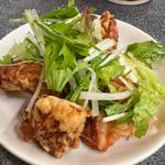 鶏の唐揚げハーフ
