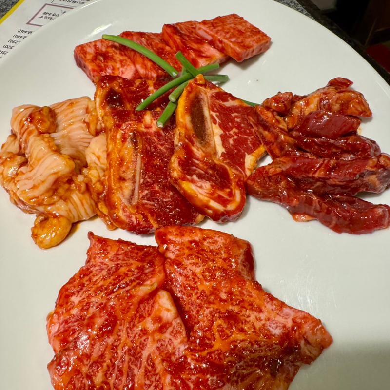 上ロース　バラ　ハラミ　テッチャン(味よし)