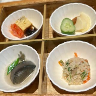 卵焼き明太子　香の物　季節の煮物　卯の花