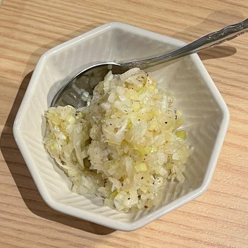 ネギ塩(焼肉ホルモンまるよし精肉店 新福島店)