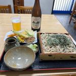 天ざる蕎麦(海老)(笹舟)
