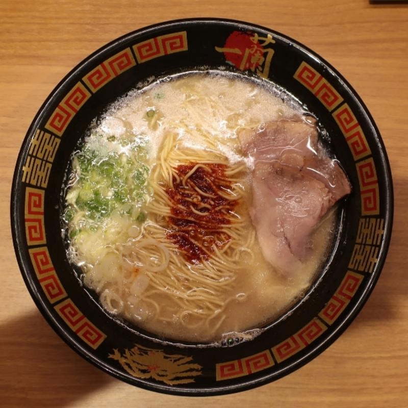 天然とんこつラーメン(一蘭 大宮駅前店)