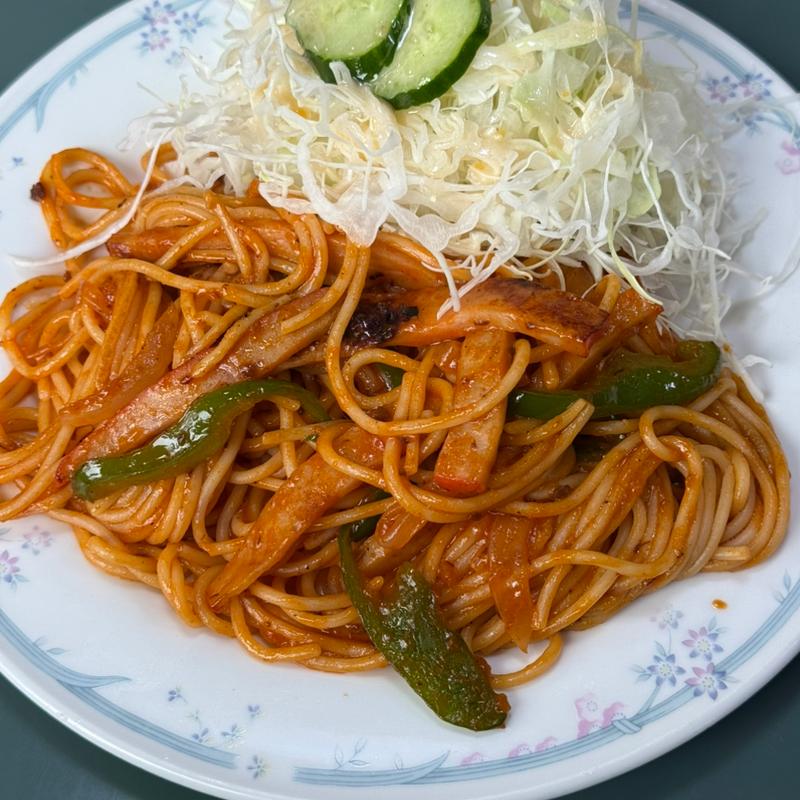 スパゲティナポリタン(とんかつ熊さん )