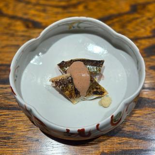 秋刀魚 肝ソース(肉割烹 上)