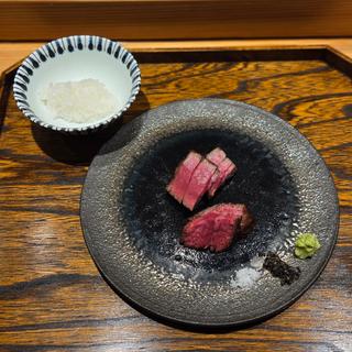ヒレ・サガリ 白ご飯(肉割烹 上)