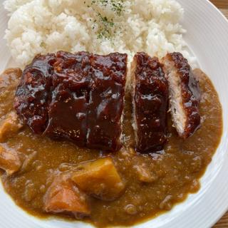 味噌カツカレー