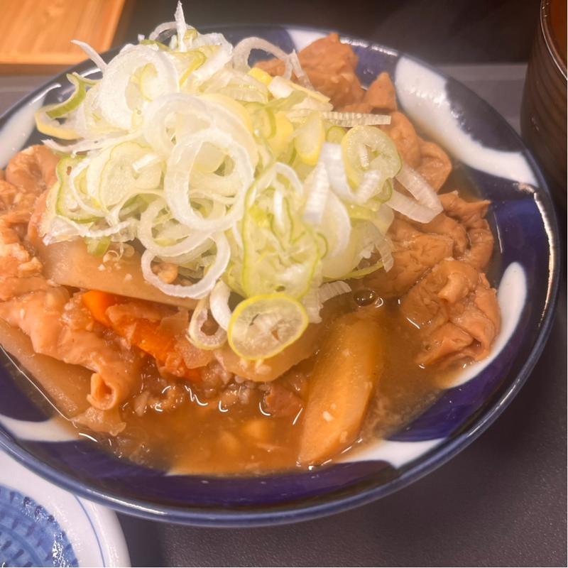 モツ煮定食(もつ乃)