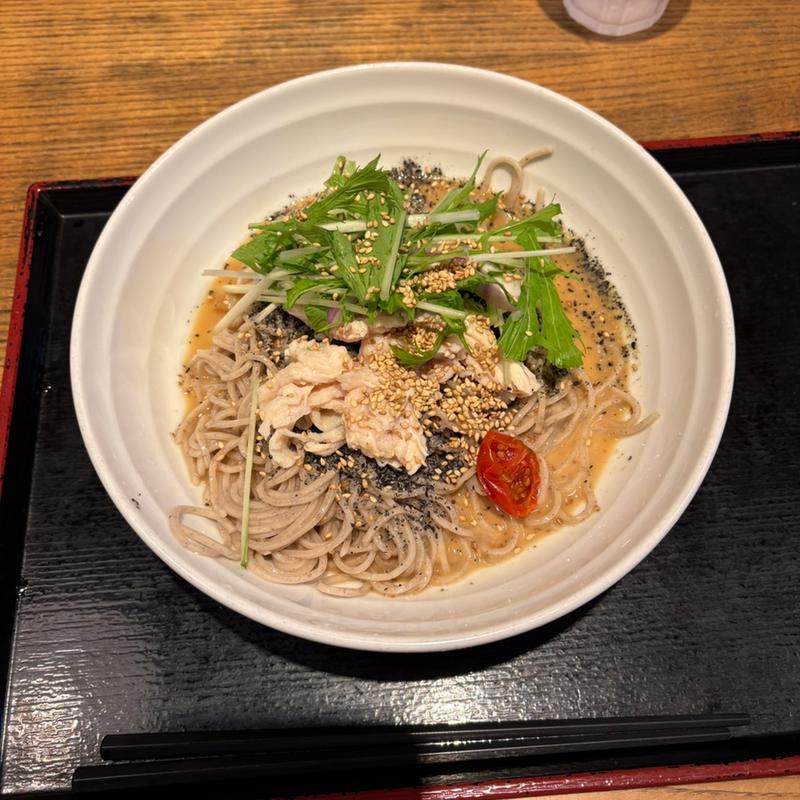 冷やしごまだれそば(そばいちエキュート赤羽店)