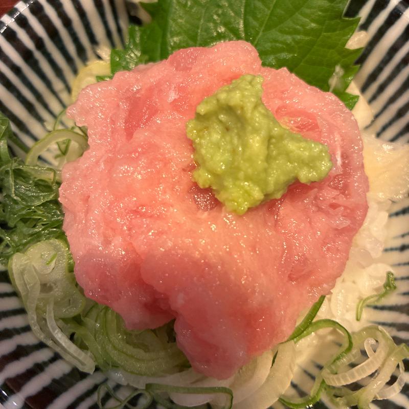 ネギトロ丼(魚吉 札幌駅前本店)