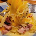 厚切りベーコンの
カルボナーラ鎌倉風サラダセット(鎌倉パスタ 浦和パルコ店)