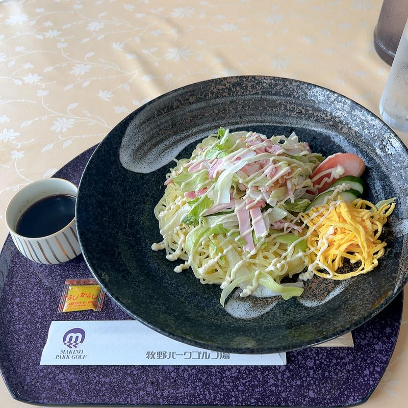 冷やし中華(牧野パークゴルフ場)
