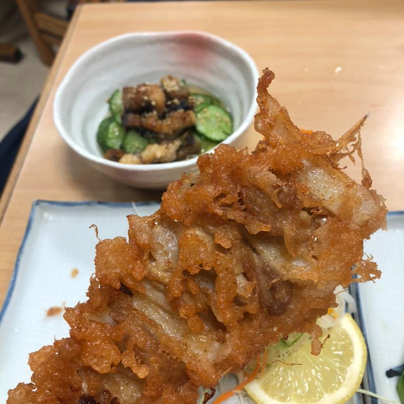 ナンコツ唐揚げ(鳥竹総本店)