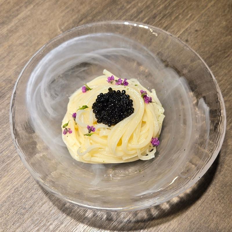 キャビア素麺(USHIGORO S. GINZA)