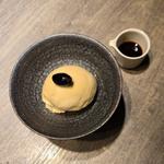 丹波黒豆とほうじ茶のアイスクリーム 黒蜜