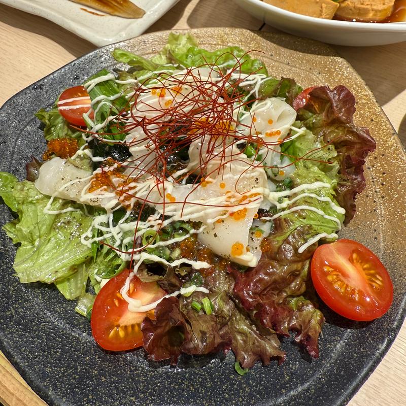 エンガワのカルパッチョ　ハーフ(梅丘寿司の美登利 赤坂店)