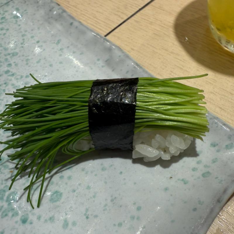 芽ねぎ(梅丘寿司の美登利 赤坂店)