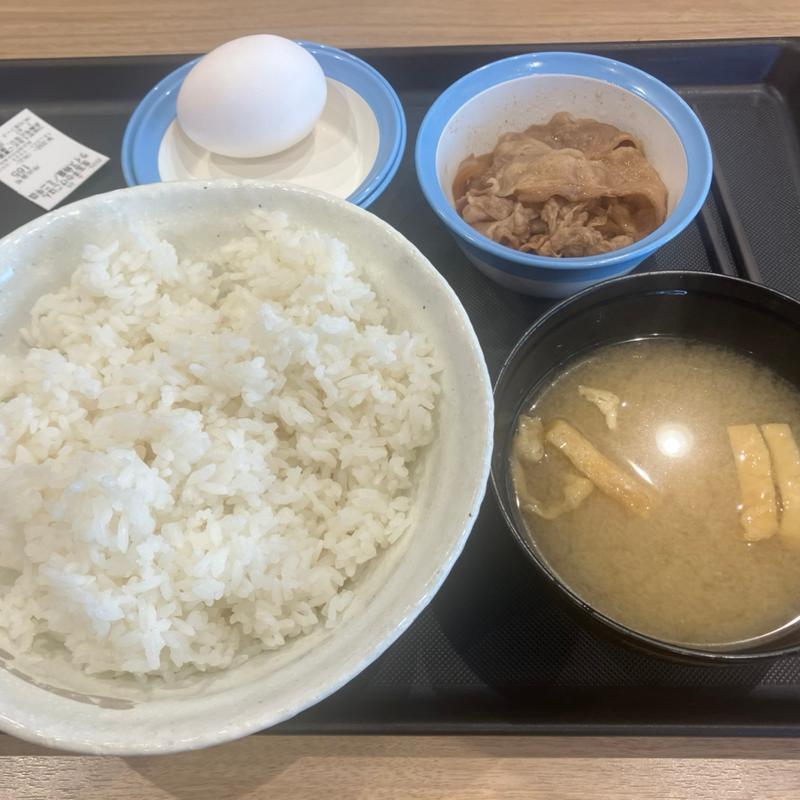 Wで選べる卵かけご飯特盛(松屋 日立桜川町店 )