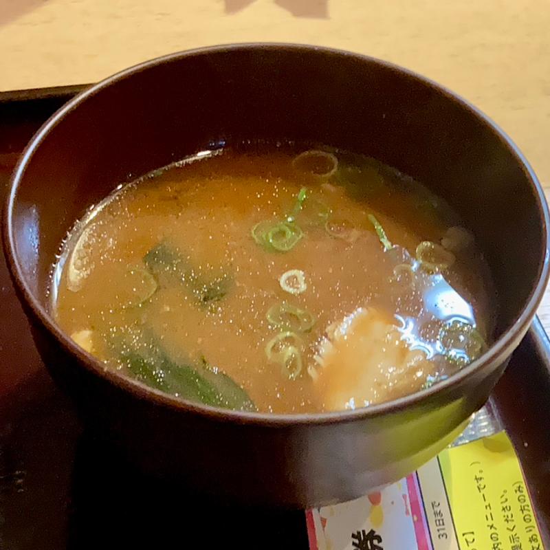 味噌汁(まぐろの鉄人)