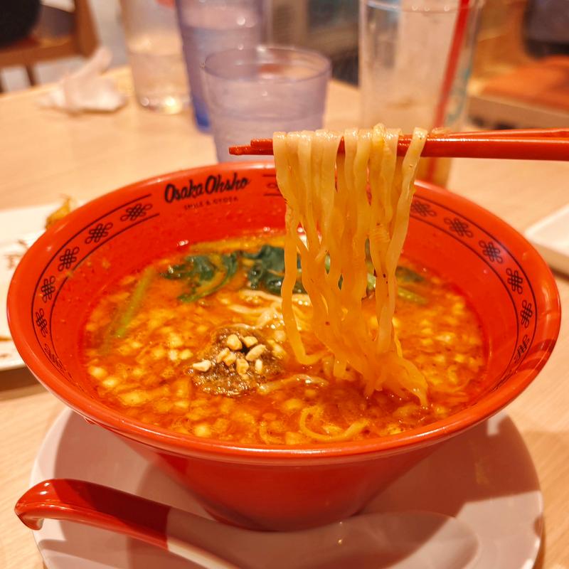 担々麺(大阪王将 品川シーサイドフォレスト店)