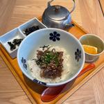 鰹の熟成醤油もろみだし茶漬け