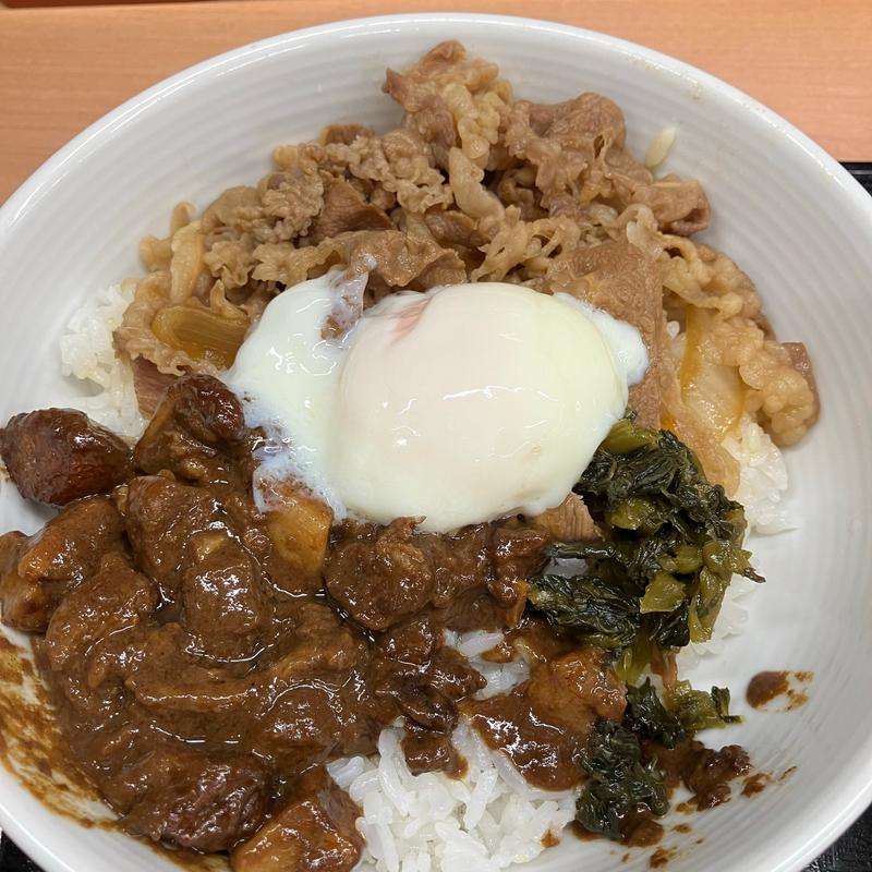 魯珈監修 新牛魯肉飯(吉野家 新大橋通り八丁堀店)