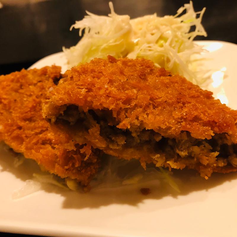 牛メンチカツ_刺身定食(ずぼらや四季)